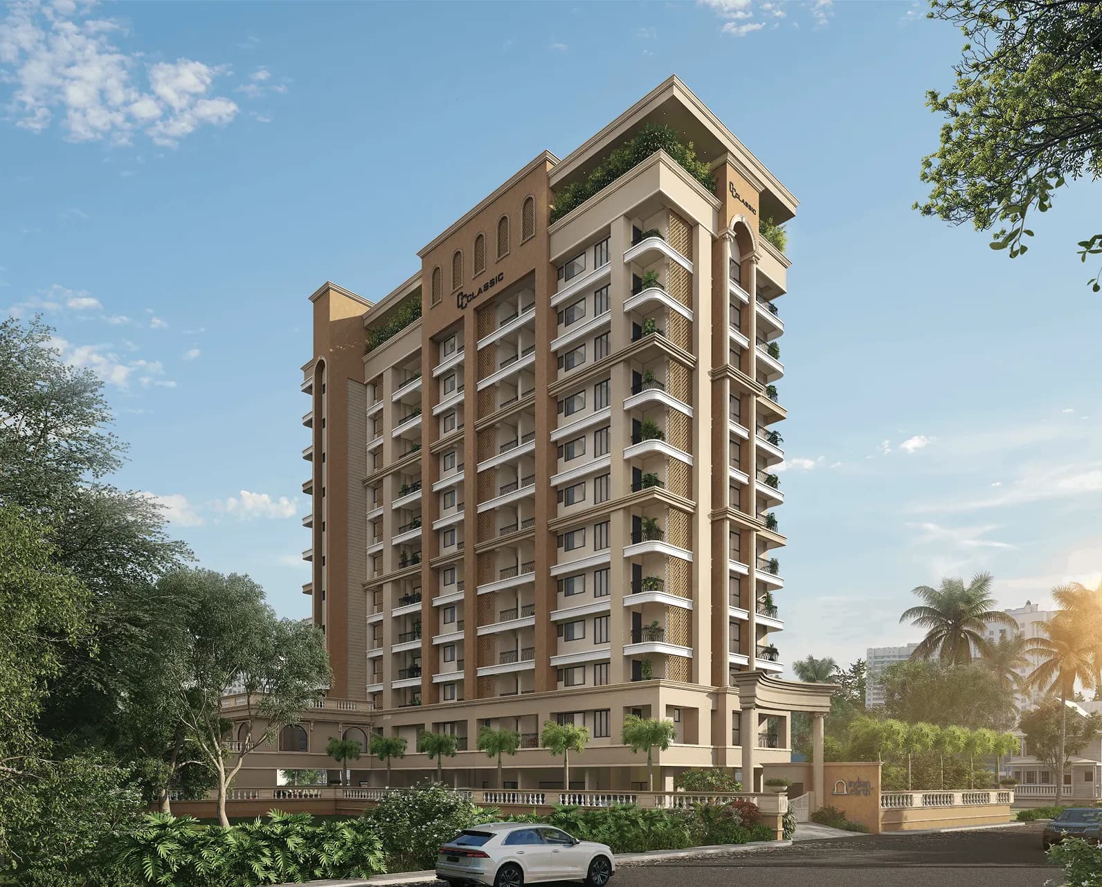 Front elevation of Classic Indian Earth
