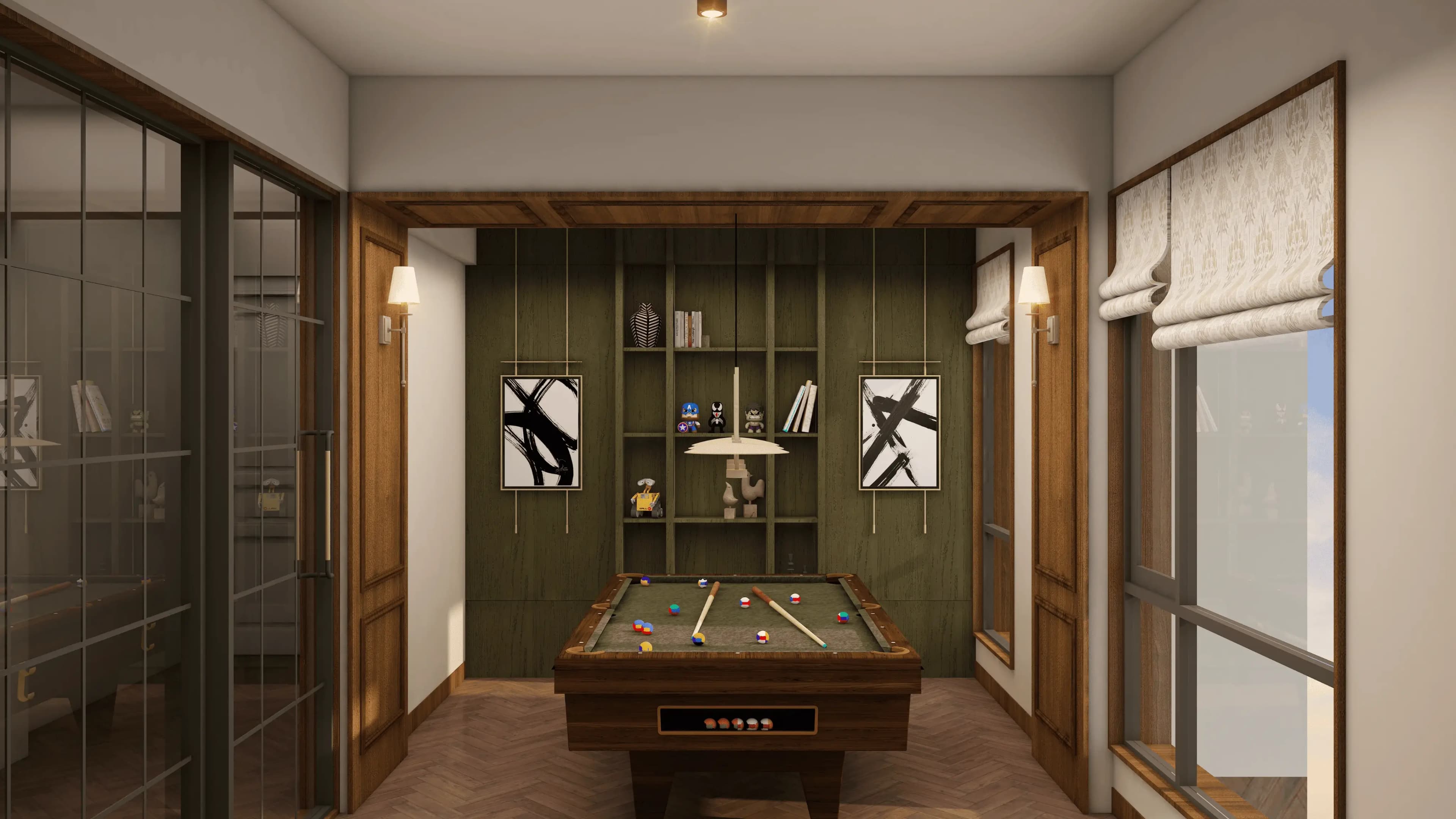 Billiards Room at Classic Indian Essence